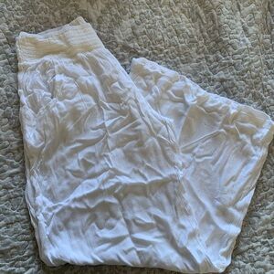 Gauze Linen White Bottoms